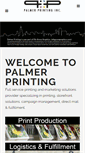 Mobile Screenshot of palmer-printing.com